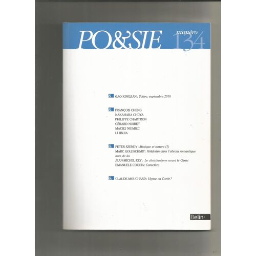 Po&sie 134 Gao Xingjian, François Cheng, Nakahara Chuya Maciej Niemiec Li Jinjia