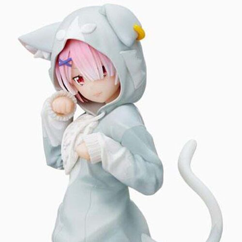 Re Zero Starting Life In Another World - Figurine Ram Great Spirit Pack Ver. (Puck) Spm