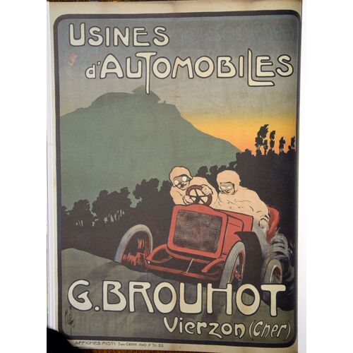 Affiche Brouhot Auto Vierzôn