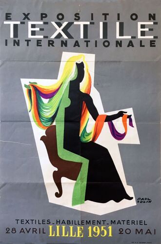 Affiche Lille 1951