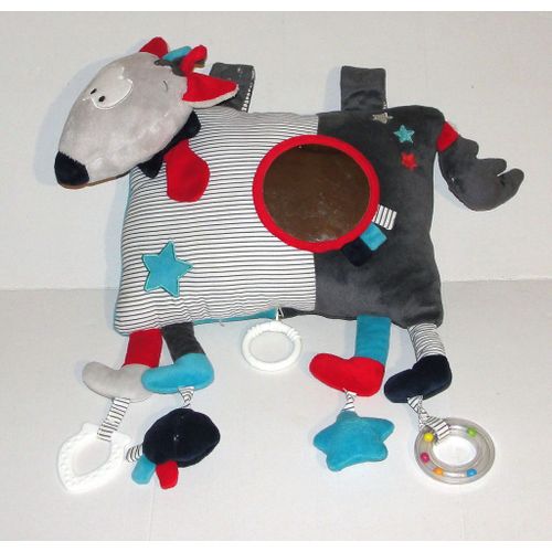 Doudou Loup D Activite Sauthon Mister Bouh Musical