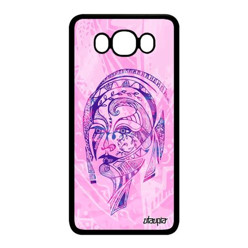 Coque J7 2016 Silicone Femme Couleur Florale Mobile Ethnique Fee Samsung Galaxy J7 2016
