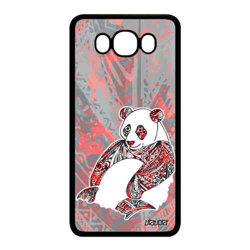 Coque En Silicone Samsung Galaxy J7 2016 Panda Personnalisé De Protection Animal