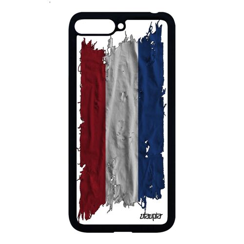Coque Silicone Pour Huawei Y6 2018 Drapeau Pays Bas Hollande Hollandais Football