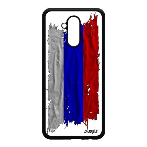Coque Silicone Huawei Mate 20 Lite Drapeau Russie Russe Football Coupe Du Monde