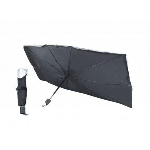 Noir Pare|Soleil Voiture Pour Pare|Brise Car Parasol | Venteo | Contre Les Rayons Uv | Pare|Brise Avant Universel 140 X 80 Cm | Parapluie Pare|Soleil Pliable Pour Auto | Matériau Réfléchissant | Protection Contre Le Soleil | Ouverture Parapluie