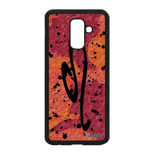 Coque Pour Samsung Galaxy A6 Plus 2018 Silicone Signe Du Zodiaque Lion Horoscope