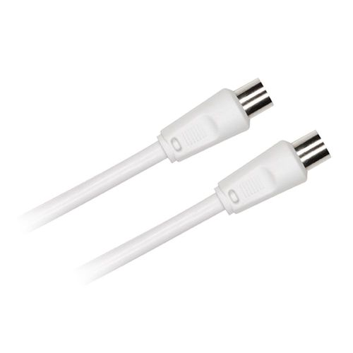 D2 Diffusion D2COAX150 câble coaxial 1,5 m PAL 9.52 mm Blanc