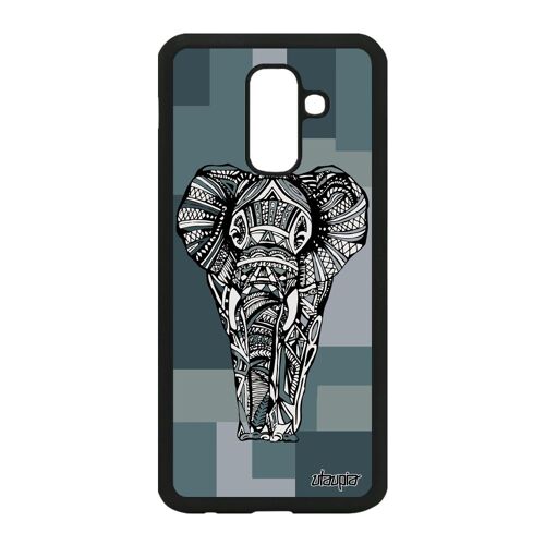 Coque Pour A6 Plus 2018 Silicone Elephant Ethnique Ganesh Homme A Samsung Galaxy A6 Plus 2018
