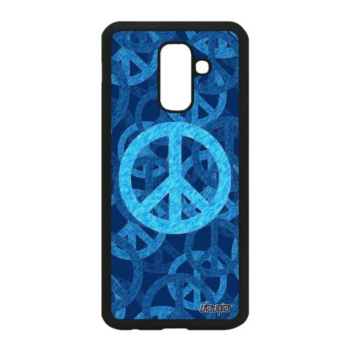 Coque Silicone A6 Plus 2018 Peace And Love Harmonie Paix Et Amour Samsung Galaxy A6 Plus 2018