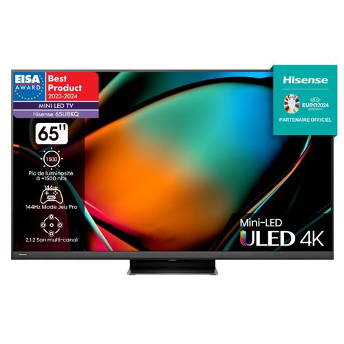 TV QLED HISENSE MiniLED 65U8KQ 2023