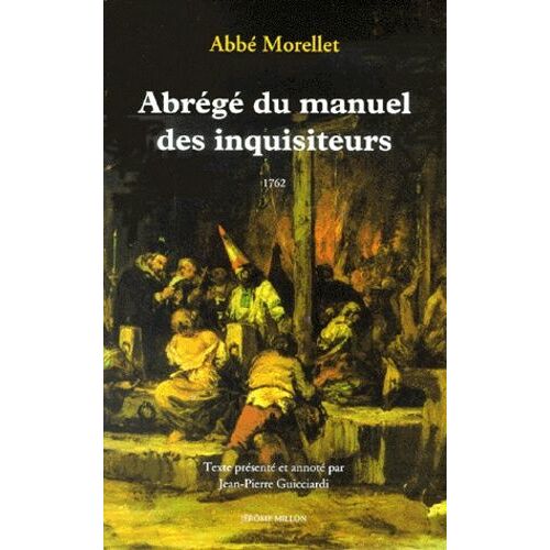 Abrege Du Manuel Des Inquisiteurs