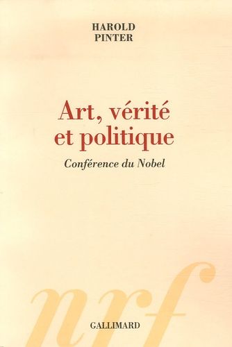 Art, Vérité Et Politique - Conférence Du Nobel