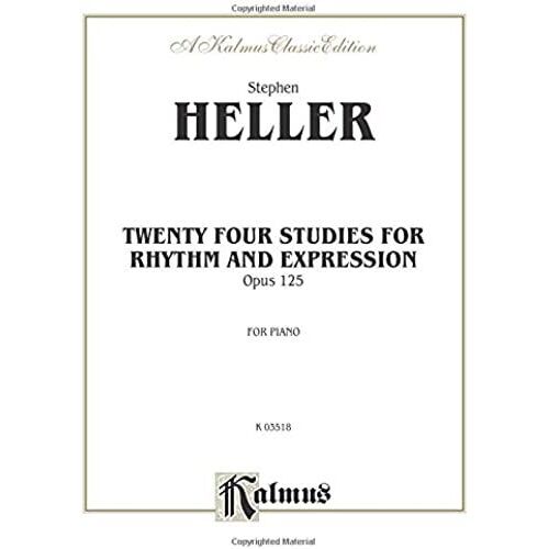 Twenty-Four Piano Studies For Rhythm And Expression, Op. 125