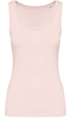 Débardeur Écoresponsable - Femme - Pat341 - Rose Pearl