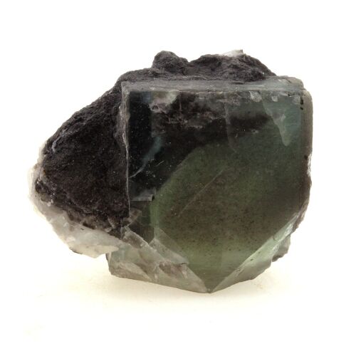 Fluorite Verte. 120.7 Ct. Massif Des Aravis, Haute-Savoie, France. Rare.