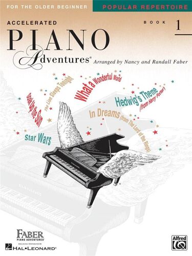 Nancy Faber_Randall Faber : Piano Adventures For The Older Beginner Rep. Bk 1 Popular Repertoire Book 1 - Recueil Piano Hl00420252 9781616774707