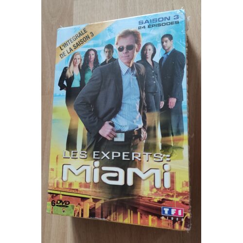 Coffret Dvd " Les Experts Miami - Saison 3 ".