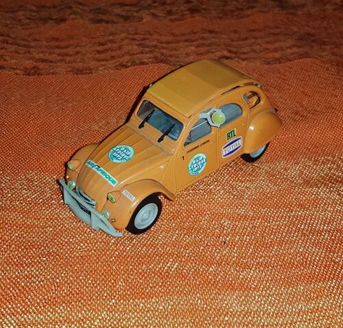 2 Cv 6 Citroen Total Rtl Raid Afrique 1972-Norev