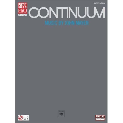 Continuum - Recueil Guitare Hl02500986 9781575609447