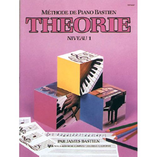 James Bastien : Méthode De Piano Bastien : Théorie, Niveau 1  - Recueil Piano Carmf935 9780849794605