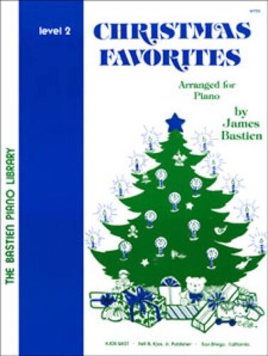 James Bastien : Christmas Favorites Level 2 - Recueil Piano, Voix Et Guitare Kjswp50 9780849750731