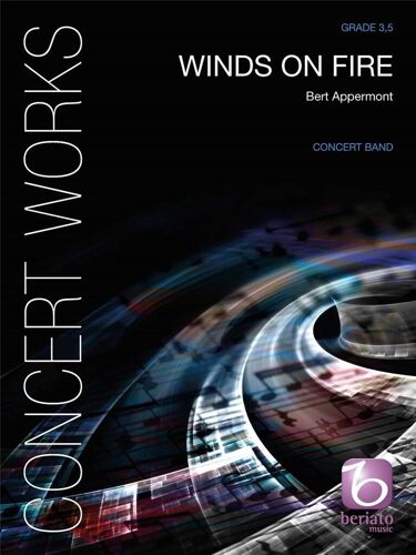 Bert Appermont : Winds On Fire - Set Concert Band/Harmonie 9790365224852 Bmp16011656