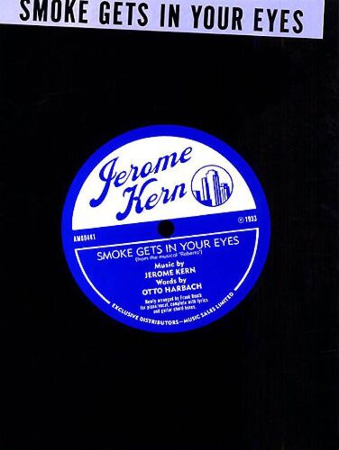 Jerome Kern : Smoke Gets In Your Eyes - Recueil Piano, Voix Et Guitare Musam80441