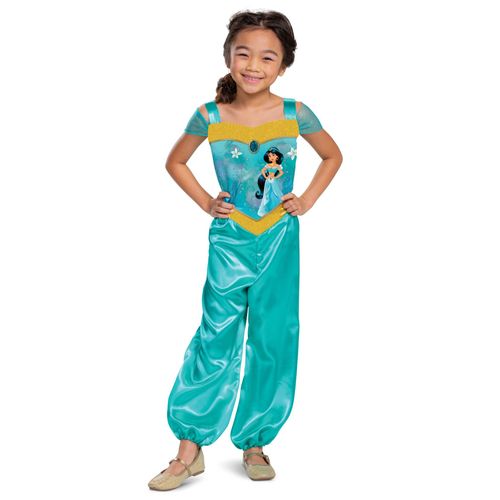 Déguisement Jasmine Basique Enfant - Taille: 5 - 6 Ans (109 - 126 Cm))