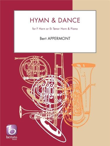 Bert Appermont : Hymn & Dance - Recueil Cor Et Piano 9790365222421 Bmi12020560 9789043136440