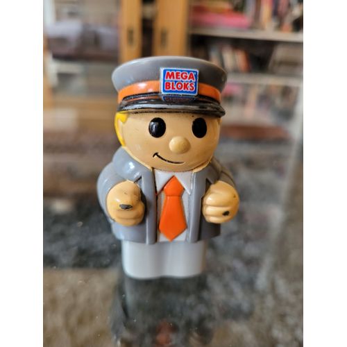 Jouet Figurine Mega Bloks - Chauffeur De Bus