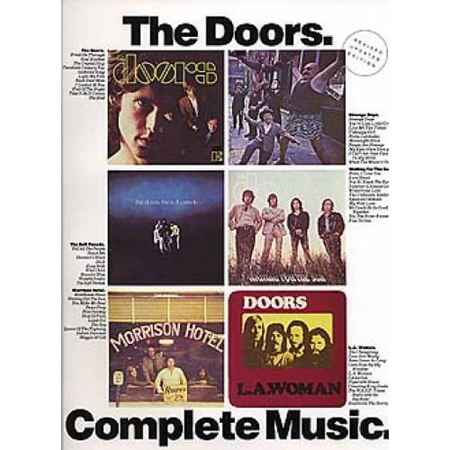 The Doors. Complete Music Piano And Voice, With Guitar Chord Symbols - Recueil Piano, Voix Et Guitare Musam932008 9780711951846