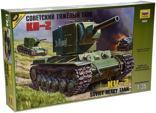 Puzzle Pièces Char Sovietique Kv-2