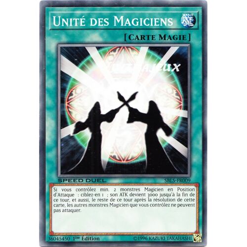 Yu-Gi-Oh! - Sbls-Fr009 - Unité Des Magiciens - Commune