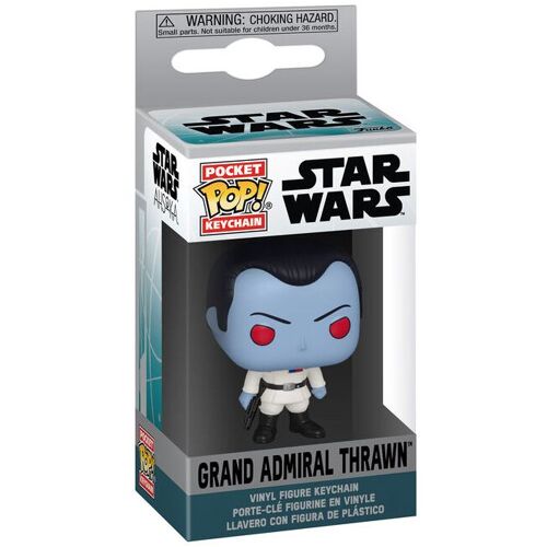 Porte-Clés Funko Pop - Star Wars : Ahsoka (Série Tv) - Grand Admiral Thrawn - Porte-Clés (77021)