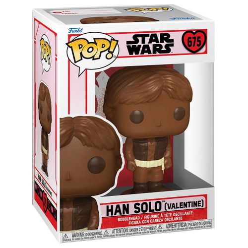Figurine Funko Pop - Star Wars : Saint-Valentin N°675 - Han Solo (Chocolat) (76213)