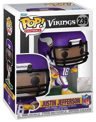 Figurine Funko Pop - Nfl N°239 - Justin Jefferson (72272)