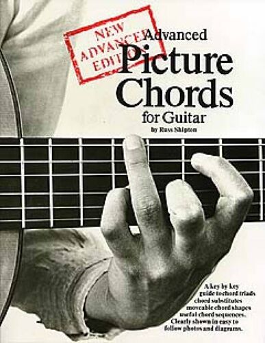 Russ Shipton : Advanced Picture Chords - Recueil Guitar With Chord Boxes Musam25040 9780860016908