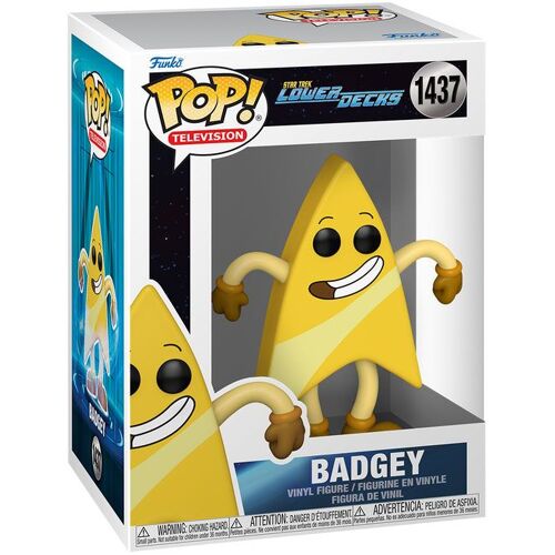 Figurine Funko Pop - Star Trek Lower Decks N°1437 - Monsieur Insigne (75841)