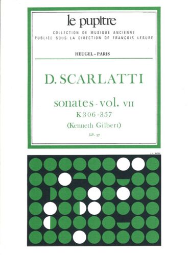 Domenico Scarlatti : Sonates Volume 7 K306 - K357 - Recueil Harpsichord 9790047324856 Alhe32485
