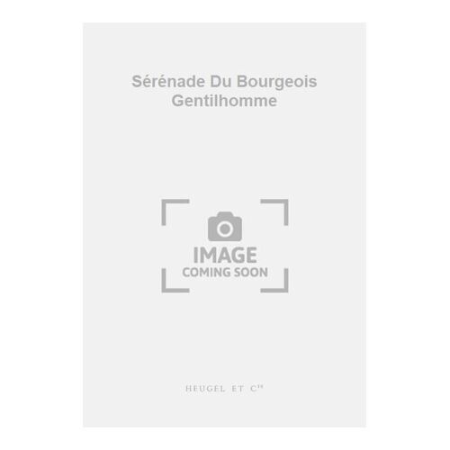Gabriel Fauré : Sérénade Du Bourgeois Gentilhomme - Recueil Medium Voice And Piano 9790047315809 Alhe31580