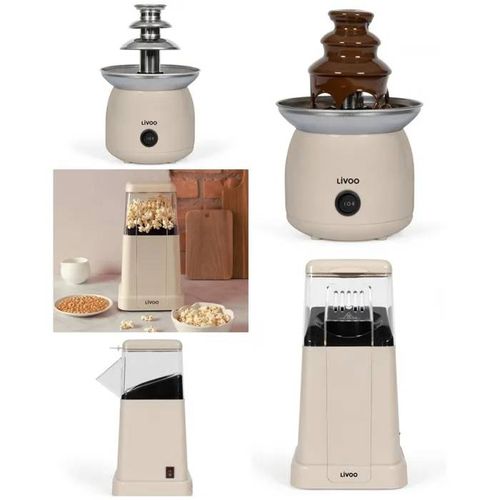 Pack Machine à pop-corn1200W - Fontaine à chocolat 70W