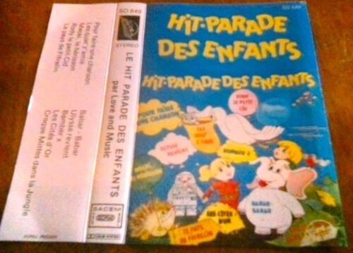 Hit Parade Des Enfants Par Love And Music Cassette Audio Sd 649