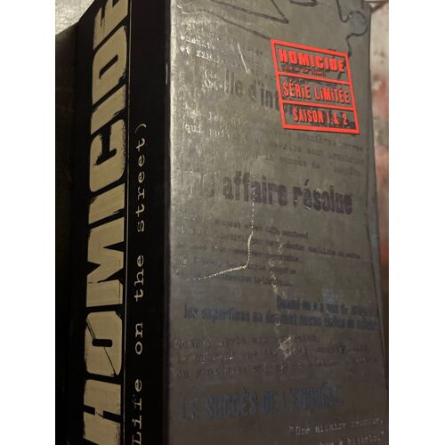 Homicide Série Limitée - Saison 1 & 2 - Vhs