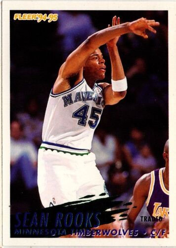 Trading Card Fleer 94-95 Sean Rooks 140
