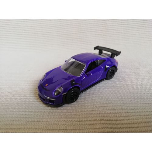 Voiture Porsche 911 Gt3 Rs Violet 1/64-Majorette