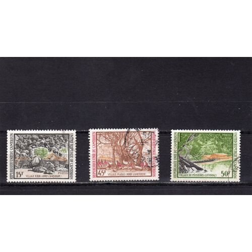 Timbres-Poste Du Cameroun (Villages)