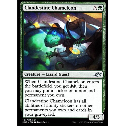Clandestine Chameleon - Magic - Unfinity Vo - U - 134/244