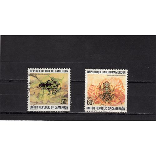 Timbres-Poste Du Cameroun (Grenouilles Camerounaises)