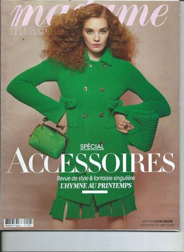 Madame Figaro 05/03/2021 , Aïssa Maïga,Simone Signoret Et Yves Montand, Lana Del Rey, Anne-Sophie Pic, Carole Ghosn, Marlène Schiappa, Serena Cattaneo Adorno, Diana Brondel, Avril Haines, Ramla Ali